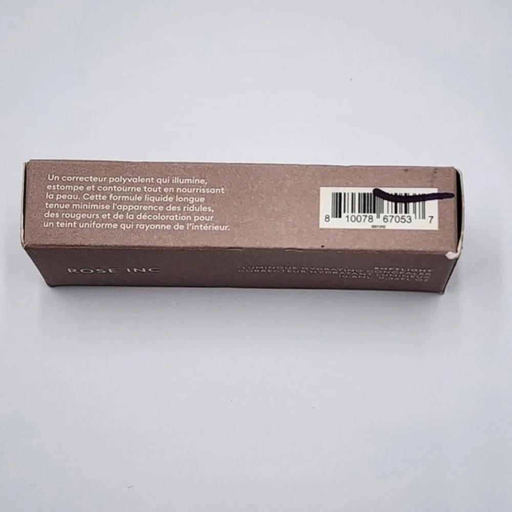 Rose Inc Softlight Luminous Hydrating Concealer LX 200 .36 Fl Oz‎ New In Box